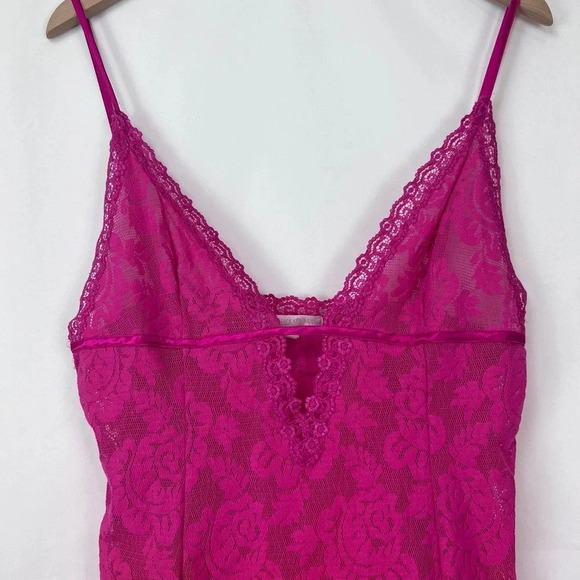 Victoria Secret Pink Lace Camisole Size L - Picture 3 of 5